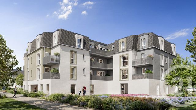 Appartement F2 &agrave; vendre - 2 pi&egrave;ces - 45,12 m2 - Cherbourg En Cotentin - 50 - BASSE-NORMANDIE